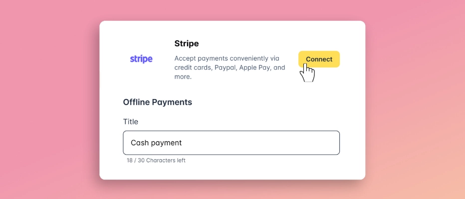 Stripe + Offline Payments
